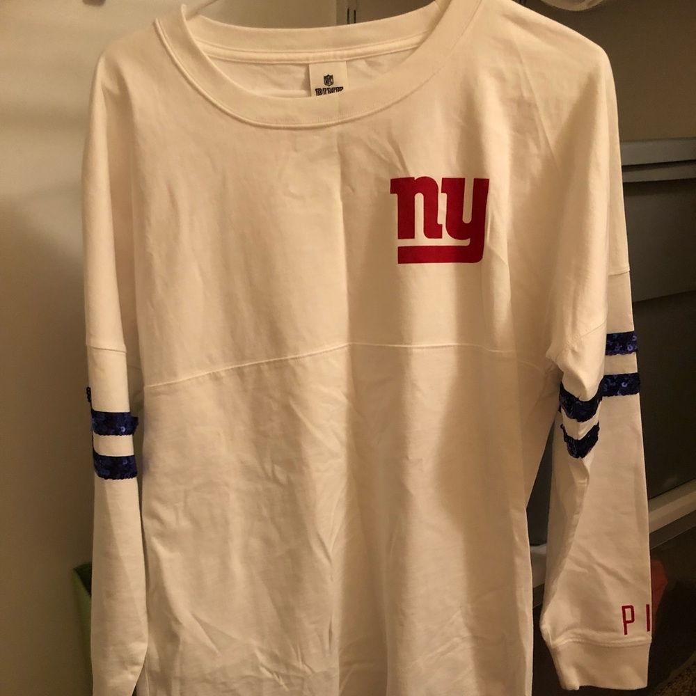 Pink New York Giants shirt